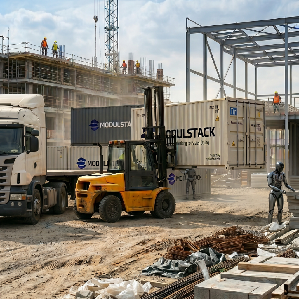 Modulstack cantiere edile civile